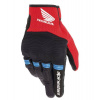 Rukavice COPPER HONDA kolekcia, ALPINESTARS (čierna/červená/modrá) 2026 Velikost: XL Rukavice COPPER HONDA kolekcia, ALPINESTARS (čierna/červená/modrá) 2026 Velikost: XL