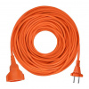 Solight Predlžovací kábel spojka 1Z - 25m, 2x1,5, oranžová Solight Predlžovací kábel spojka 1Z - 25m, 2x1,5, oranžová