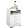 Carryhome NOČNÝ STOLÍK, biela s vysokým leskom, 45/62/35 cm - Spálňové sety - 002647005202 Carryhome NOČNÝ STOLÍK, biela s vysokým leskom, 45/62/35 cm - Spálňové sety - 002647005202