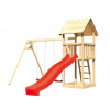 Dětské hřiště včetně skluzavky LG1824 (Dětské zahradní hřiště s houpačkou a skluzavkou) Dětské hřiště včetně skluzavky LG1824 (Dětské zahradní hřiště s houpačkou a skluzavkou)