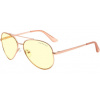 GUNNAR herní brýle MAVERICK / obroučky v barvě ROSE GOLD / jantarová skla MAV-01701 GUNNAR herní brýle MAVERICK / obroučky v barvě ROSE GOLD / jantarová skla MAV-01701