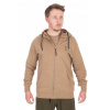 Fox Collection LW Zip Hoody - Tan Ltd Fox Collection LW Zip Hoody - Tan Ltd