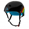 Triple Eight - The Certified Sweatsaver Helmet Rainbow Black - helma Velikost: L/XL Triple Eight - The Certified Sweatsaver Helmet Rainbow Black - helma Velikost: L/XL
