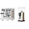 Rocket Espresso Appartamento, copper + Eureka Mignon Specialita, WD white, walnut Rocket Espresso Appartamento, copper + Eureka Mignon Specialita, WD white, walnut