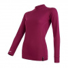 Sensor | Double Face T-shirt LS W Lilla L Sensor | Double Face T-shirt LS W Lilla L