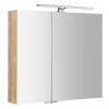Sapho MIRRÓ galérka s LED osvetlením, 3x dvierka, 120x70x16cm, dub Alabama, MC080-0022 Sapho MIRRÓ galérka s LED osvetlením, 3x dvierka, 120x70x16cm, dub Alabama, MC080-0022