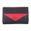Dámska kožená peňaženka Segali 7020 čierna červená Dámska kožená peňaženka Segali 7020 čierna červená
