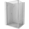 Mexen Exo sprchová kabína s otočnými dverami 100 x 85 cm, transparentná, chróm - 814-100-085-01-00 Mexen Exo sprchová kabína s otočnými dverami 100 x 85 cm, transparentná, chróm - 814-100-085-01-00