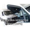 Deflektory na okná pre Mercedes Sprinter, krátke, 2ks Deflektory na okná pre Mercedes Sprinter, krátke, 2ks