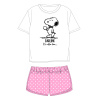 Snoopy - licence Dievčenské pyžamo - Snoopy 5204570, biela / ružová Farba: Biela, Veľkosť: 152 Snoopy - licence Dievčenské pyžamo - Snoopy 5204570, biela / ružová Farba: Biela, Veľkosť: 152