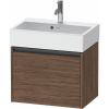 DURAVIT Ketho 2 závesná skrinka pod umývadlo Compact, 1 zásuvka, 584 x 390 x 440 mm, orech tmavý, K25073021210000 DURAVIT Ketho 2 závesná skrinka pod umývadlo Compact, 1 zásuvka, 584 x 390 x 440 mm, orech tmavý, K25073021210000