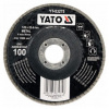 YATO LAMELOVÝ BRÚSNY KOTÚČ YATO 125 MM X P120 (YT-83276) YATO LAMELOVÝ BRÚSNY KOTÚČ YATO 125 MM X P120 (YT-83276)