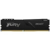 KINGSTON FURY Beast 8GB 3200MHz DDR4 CL16 DIMM Black KINGSTON FURY Beast 8GB 3200MHz DDR4 CL16 DIMM Black