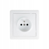Elektrická zásuvka do steny Solight biela Elektrická zásuvka do steny Solight biela