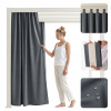Polo-zatemňovací záves s pútkami 155 cm x 220 cm Polo-zatemňovací záves s pútkami 155 cm x 220 cm