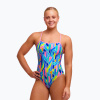 Dámske jednodielne plavky Funkita Single Strap One piece pillared Dámske jednodielne plavky Funkita Single Strap One piece pillared