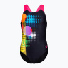 Detské jednodielne plavky arena Dots Swim Pro Back black multi/black/shocking pink Detské jednodielne plavky arena Dots Swim Pro Back black multi/black/shocking pink