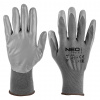 Pracovní rukavice, polyester s PU povlakem, 4131X, velikost 9 (karta) Pracovní rukavice, polyester s PU povlakem, 4131X, velikost 9 (karta)