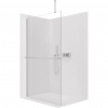 CERANO - Sprchová zástena Walk-in Onyx Top Round Ľ/P - 8 mm - guľatá vzpera + polička/držiak na uteráky - chróm, transparentné sklo - 130x200 cm CERANO - Sprchová zástena Walk-in Onyx Top Round Ľ/P - 8 mm - guľatá vzpera + polička/držiak na uteráky - chróm, transparentné sklo - 130x200 cm