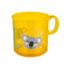 Canpol babies Hrnček protišmykový EXOTIC ANIMALS 170ml žltý Canpol babies Hrnček protišmykový EXOTIC ANIMALS 170ml žltý
