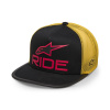 kšiltovka RIDE 4.0 TRUCKER, ALPINESTARS (černá/žlutá/červená) kšiltovka RIDE 4.0 TRUCKER, ALPINESTARS (černá/žlutá/červená)