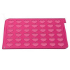 Silikónová podložka na makronky srdce 48ks Silikomart Silikónová podložka na makronky srdce 48ks Silikomart