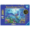 Ravensburger Mořská panna 200 dielov Ravensburger Mořská panna 200 dielov