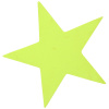 Star značka na podlahu žltá Star značka na podlahu žltá