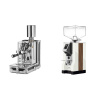 Rocket Espresso Porta Via + Eureka Mignon Specialita, WD white, walnut Rocket Espresso Porta Via + Eureka Mignon Specialita, WD white, walnut