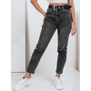 Čierne dámske džínsy mom s vysokým pásom UY2740 2XL Čierne dámske džínsy mom s vysokým pásom UY2740 2XL