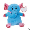 Plyšový slon s visačkou pro potisk Plyšový slon s visačkou pro potisk