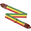 CASCHA CGS-CD3 Guitar Strap Cotton Rasta CASCHA CGS-CD3 Guitar Strap Cotton Rasta