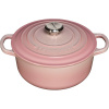 Le Creuset Signature Cast Iron- Round Casserole 20cm shellpink Le Creuset Signature Cast Iron- Round Casserole 20cm shellpink