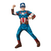 Captain America Deluxe detský kostým - vek 5 - 6 rokov - 110 - 115 cm Captain America Deluxe detský kostým - vek 5 - 6 rokov - 110 - 115 cm