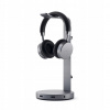 Satechi USB Headphone Stand Space Grey Aluminium ST-UCHSHM Satechi USB Headphone Stand Space Grey Aluminium ST-UCHSHM