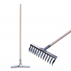 STREND Hrable R108A.WH, 12 zubé, na trávnik, s násadou 211362 STREND Hrable R108A.WH, 12 zubé, na trávnik, s násadou 211362