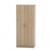 Tempo Kondela 2-dverová skriňa, vešiaková, poličková, dub sonoma, BETTY 2 BE02-003-00 Tempo Kondela 2-dverová skriňa, vešiaková, poličková, dub sonoma, BETTY 2 BE02-003-00