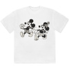 Tričko Mickey Mouse - Mickey & Minnie Biela XXL Tričko Mickey Mouse - Mickey & Minnie Biela XXL