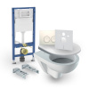 NEW SET Geberit Duofix Delta 6v1 ( modul, tlačítko2, kotvy, izolácia, WC Selnova, WC sedátko duroplast) 118.401.11.2 NEW SET Geberit Duofix Delta 6v1 ( modul, tlačítko2, kotvy, izolácia, WC Selnova, WC sedátko duroplast) 118.401.11.2