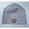 Čiapka s výšivkou IKA bordo - ĽADOVO SIVÁ FARBA Veľkosť: Detská, Druh: tenšia dvojvrstvová bavlnená úpletová Čiapka s výšivkou IKA bordo - ĽADOVO SIVÁ FARBA Veľkosť: Detská, Druh: tenšia dvojvrstvová bavlnená úpletová
