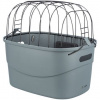 Trixie Plastová prepravka s drôteným vekom na bicykel (riadidlá), 42 x 39 x 30 cm, šedá (do 5 kg) Trixie Plastová prepravka s drôteným vekom na bicykel (riadidlá), 42 x 39 x 30 cm, šedá (do 5 kg)