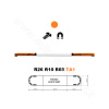 LED svetelná rampa Montana 110cm, Oranžová, EHK R65 10ml Farebný Oranžová LED svetelná rampa Montana 110cm, Oranžová, EHK R65 10ml Farebný Oranžová