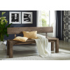 Bighome - GREY WOOD Lavica s operadlom 160x35 cm, palisander Bighome - GREY WOOD Lavica s operadlom 160x35 cm, palisander