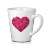 Hrnček Latte 325ml Srdce mozaika Hrnček Latte 325ml Srdce mozaika