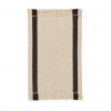 Ferm Living Calm Kelim off-white coffee 50 x 70 cm - Ferm Living Vlnená rohožka Kelim Coffee 50 × 70 cm Ferm Living Calm Kelim off-white coffee 50 x 70 cm - Ferm Living Vlnená rohožka Kelim Coffee 50 × 70 cm
