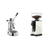 La Pavoni Europiccola Lusso + Eureka Mignon Silenzio 55, BL white La Pavoni Europiccola Lusso + Eureka Mignon Silenzio 55, BL white