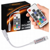 Dálkové ovládání pro RGB LED pásky 6A 72W 5-24V 12V Více funkcí Rádiové Dálkové ovládání pro RGB LED pásky 6A 72W 5-24V 12V Více funkcí Rádiové