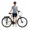 Trekkingový bicykel Attabo 17 palcov biely 28 Trekkingový bicykel Attabo 17 palcov biely 28