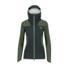 Karpos VALSESIA SHELL dámska bunda Black Sand/Thyme Karpos VALSESIA SHELL dámska bunda Black Sand/Thyme