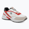 Pánske topánky Calvin Klein YM0YM01379 Hike Runner Mesh MIX bright white/grey/flame scarlet Pánske topánky Calvin Klein YM0YM01379 Hike Runner Mesh MIX bright white/grey/flame scarlet